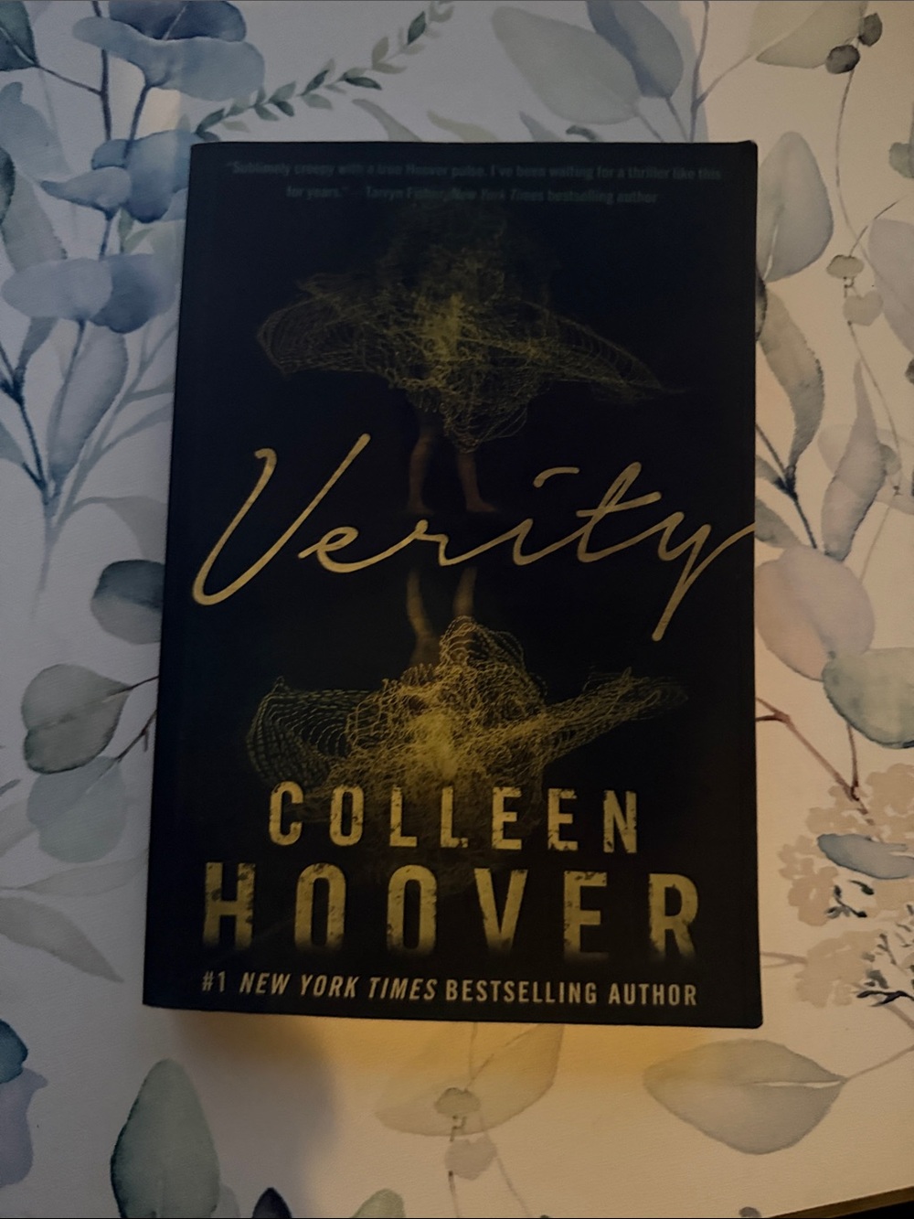 Verity by Colleen Hoover - Black & Gold Hardcover